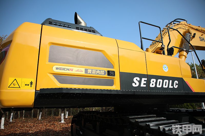 山推SE800LC-10W挖掘机局部