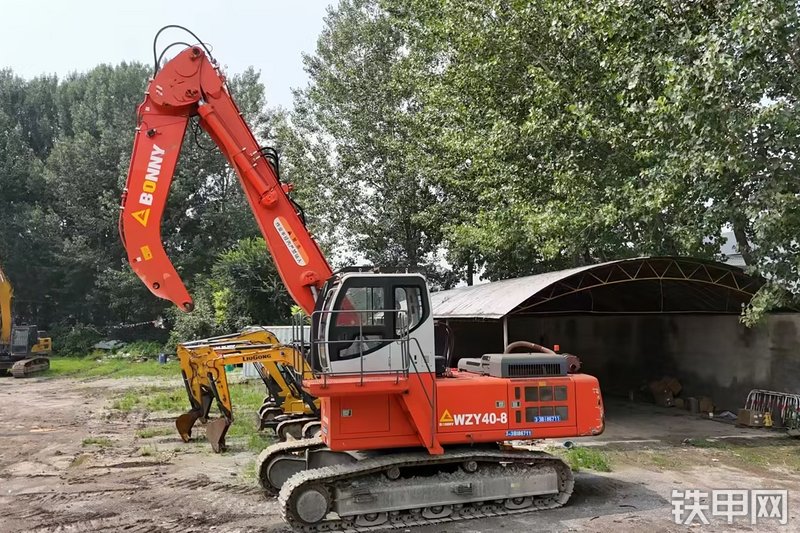 邦立重机wzy408全回转液压式抓木器