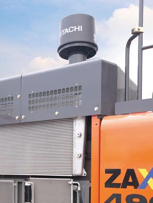 日立ZX490LCH-5A(PLUS)挖掘机局部