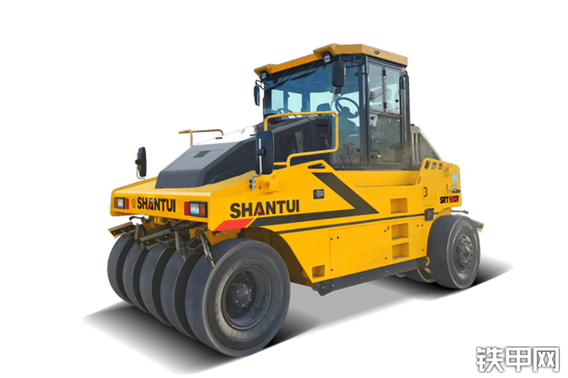 山推126875轮胎压路机