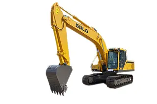 山东临工E6210F挖掘机图解( )