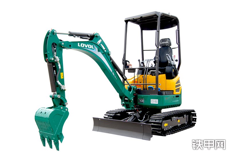 雷沃重工FR18E2-u挖掘机局部