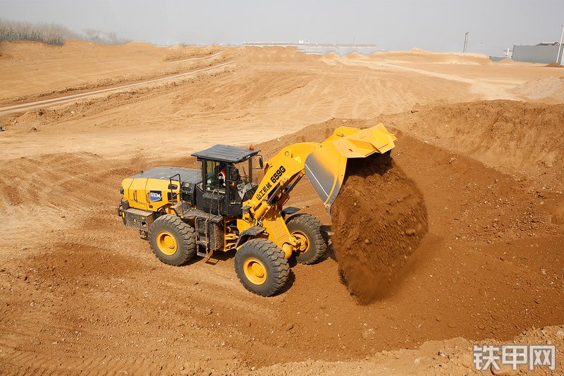 山工659G 电驱装载机装载机整机外观