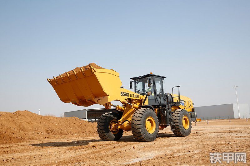 山工659G 电驱装载机装载机整机外观