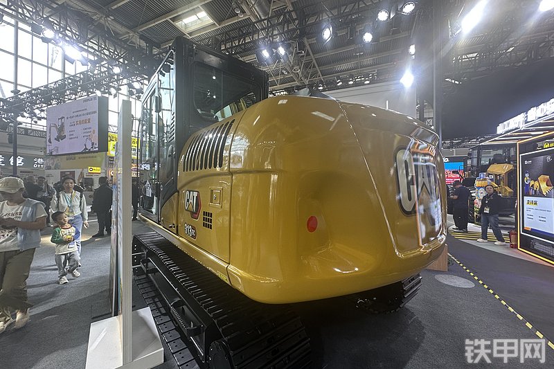 卡特彼勒新一代CAT®313 GC 液压挖掘机局部