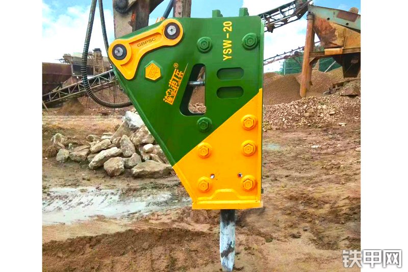 连港工兵破碎锤YSW-20破碎锤整机外观