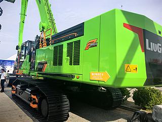 柳工973FMH挖掘机整机外观