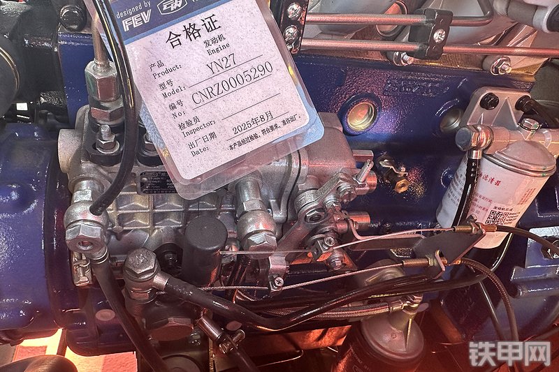 恒旺集团HW-T35A叉车局部