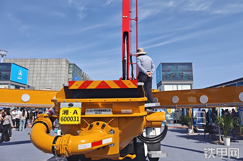 三一重工SYM5552THB 710SC-MHEV泵车展会( )