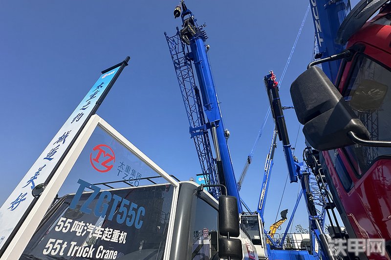 太重集团TZGT55C起重机整机外观