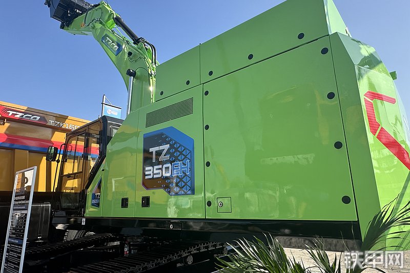 太重集团TZ350EH挖掘机整机外观