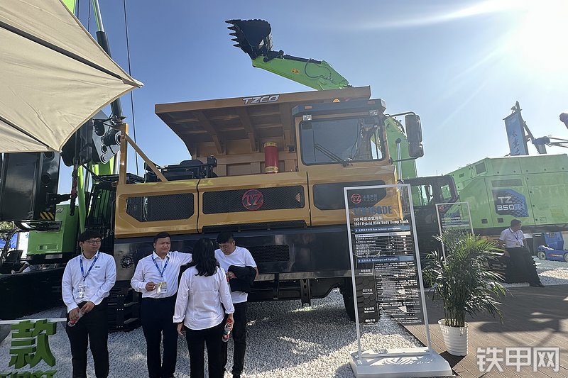 太重集团TZK160DE非公路自卸车整机外观