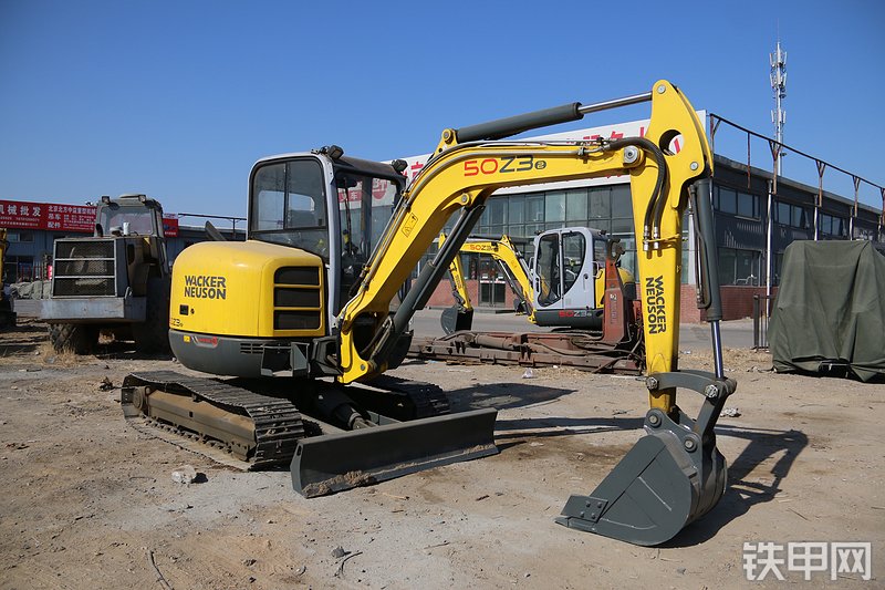 威克诺森50Z3挖掘机整机外观