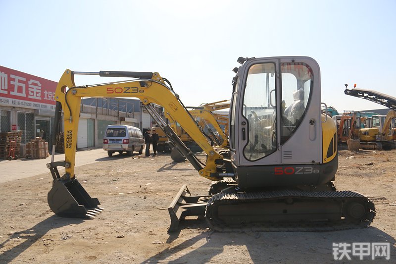 威克诺森50Z3挖掘机整机外观