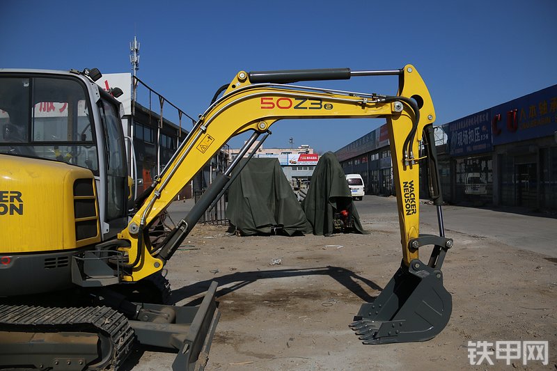 威克诺森50Z3挖掘机整机外观