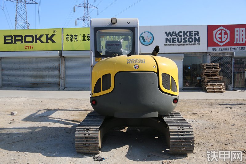 威克诺森50Z3挖掘机整机外观