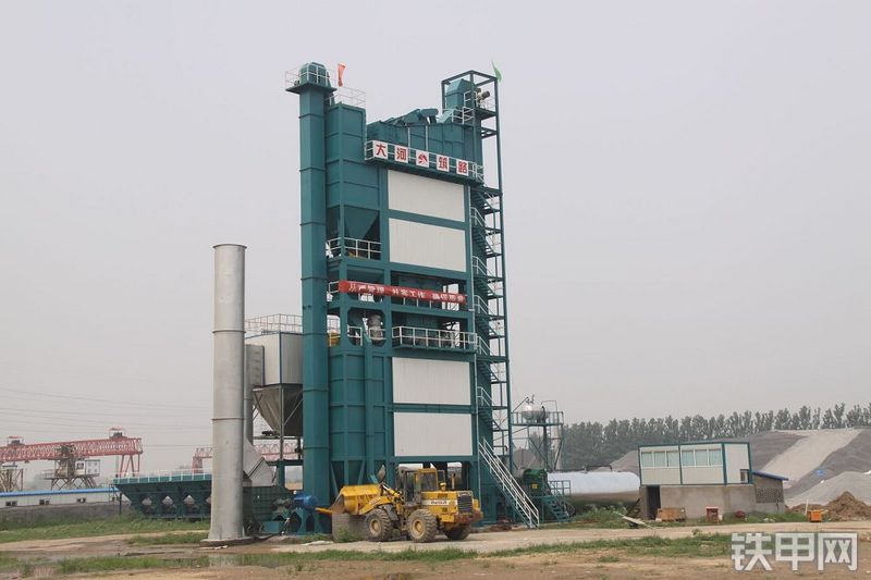 亚龙筑机HXB3000沥青搅拌站整机外观