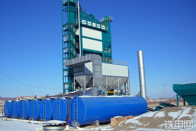 亚龙筑机HXB3000沥青搅拌站整机外观