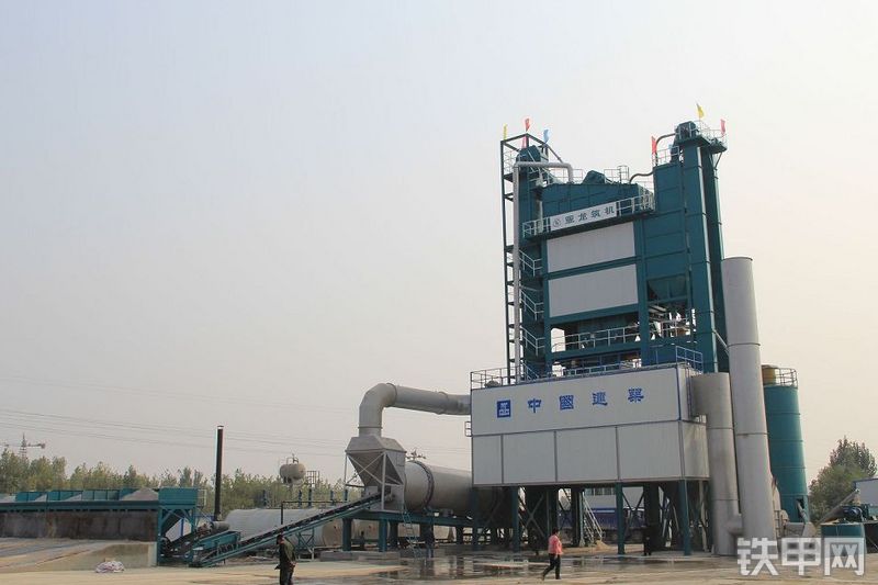 亚龙筑机HXB500沥青搅拌站整机外观
