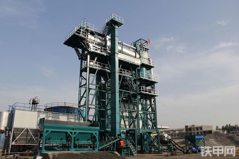亚龙筑机RAP1500沥青搅拌站整机外观