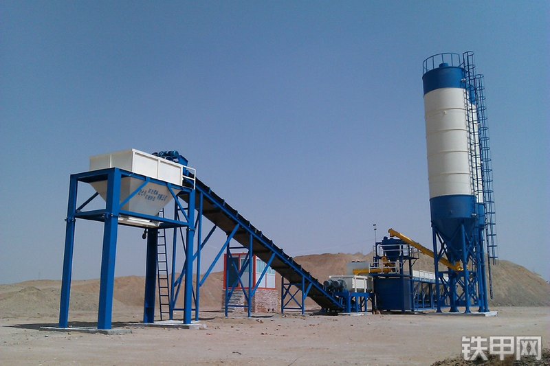 亚龙筑机WBC300稳定土拌合站整机外观