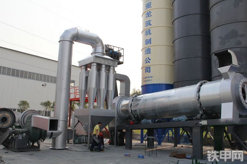 亚龙筑机DHB80沥青搅拌站整机外观