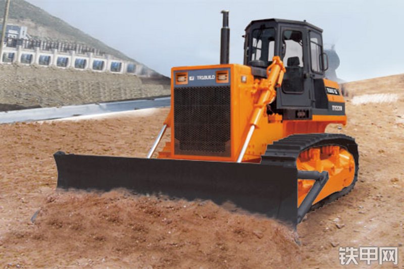 道胜TY220推土机整机外观