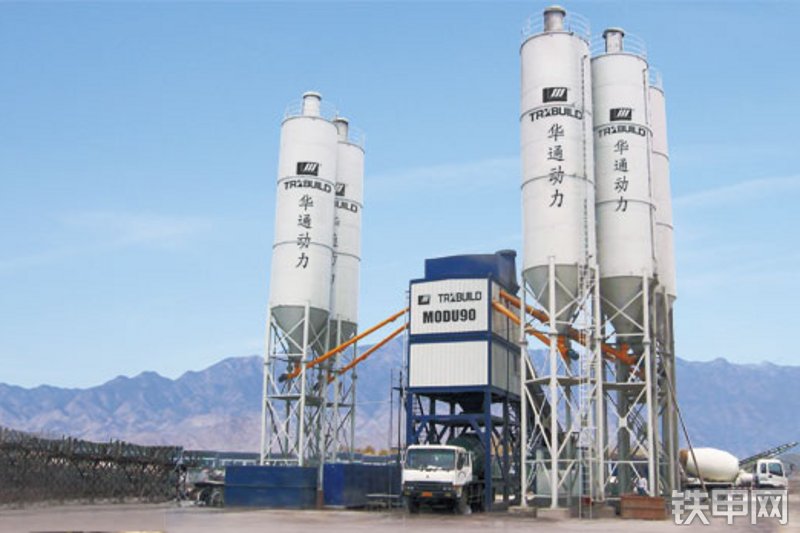 道胜MODU60混凝土搅拌站整机外观