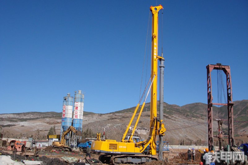 浙江振中ZR160旋挖钻整机外观