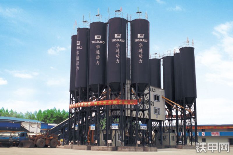 道胜MODU120混凝土搅拌站整机外观