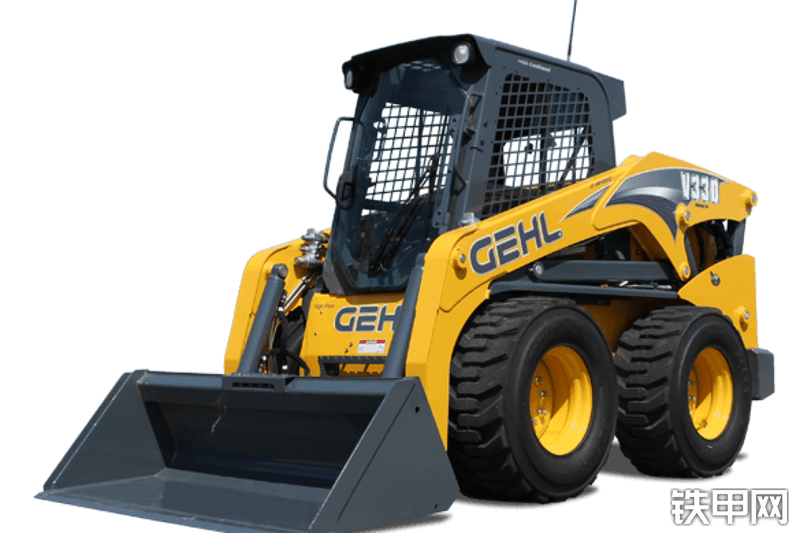 盖尔V330GEN2滑移装载机整机外观