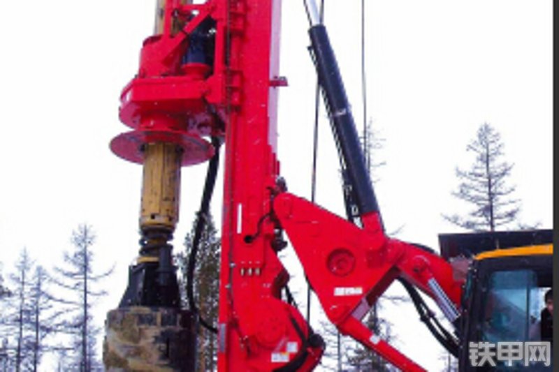 三一重工SR120旋挖钻整机外观