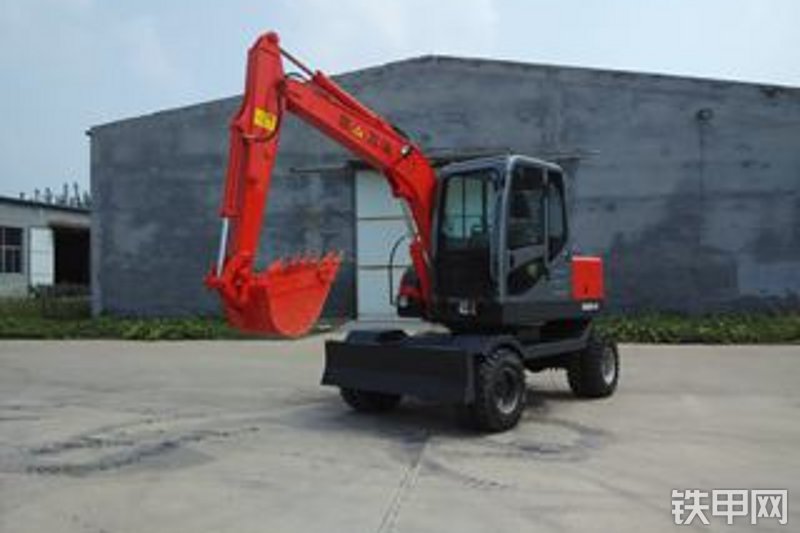 华夏山工SG65W-8挖掘机整机外观