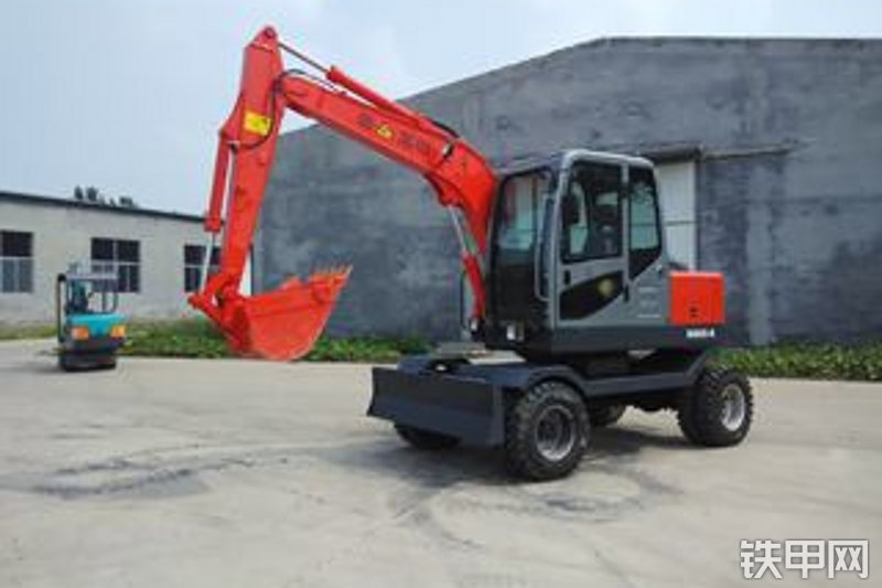 华夏山工SG65W-8挖掘机整机外观