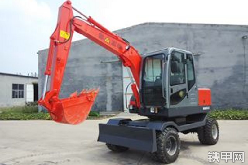 华夏山工SG65W-8挖掘机整机外观
