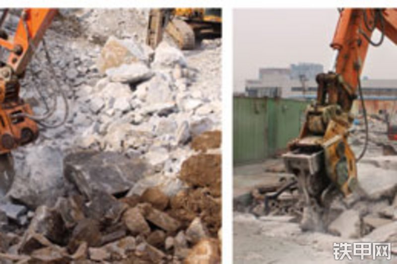 金山重工DLK3000破碎锤整机外观