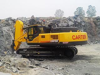 卡特重工CT560K挖掘机整机外观