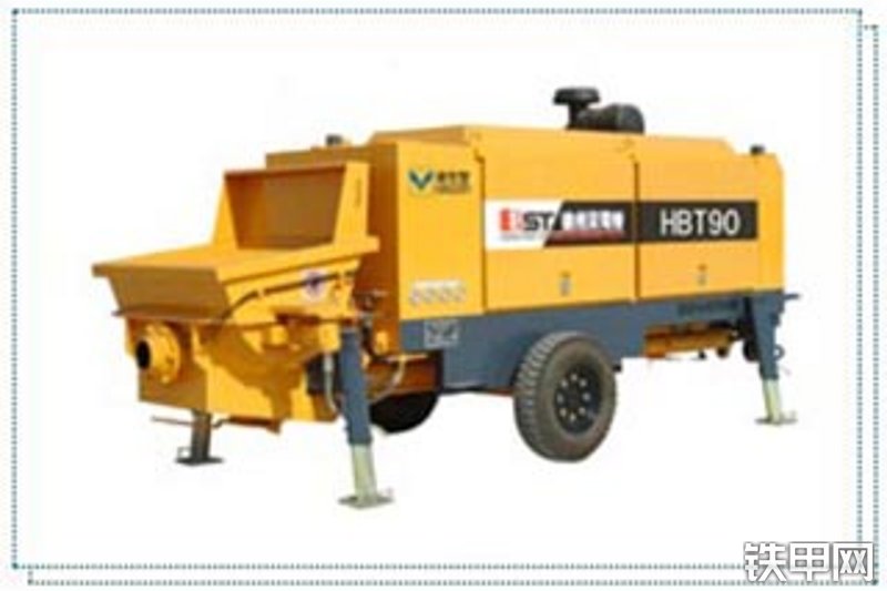 贝司特HBT90拖泵整机外观