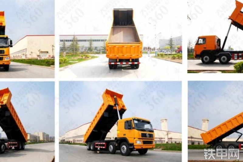 北方巴里巴DYX3311-8x4非公路自卸车整机外观