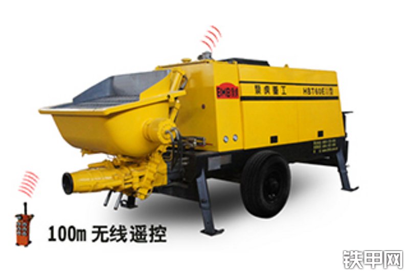 泵虎重工HBT60EIII拖泵整机外观