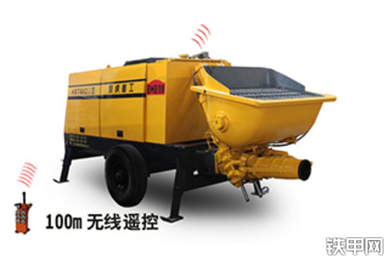 泵虎重工HBT60DIII拖泵整机外观