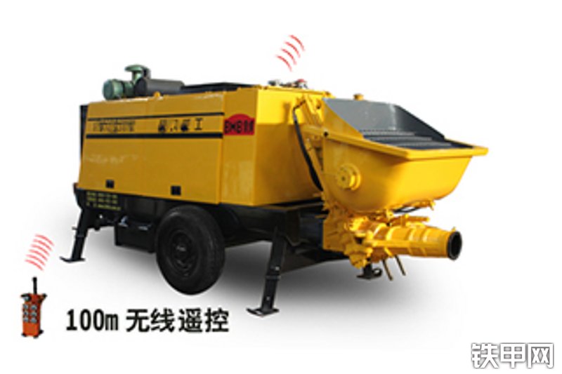 泵虎重工HBT50.10-83DRS拖泵整机外观