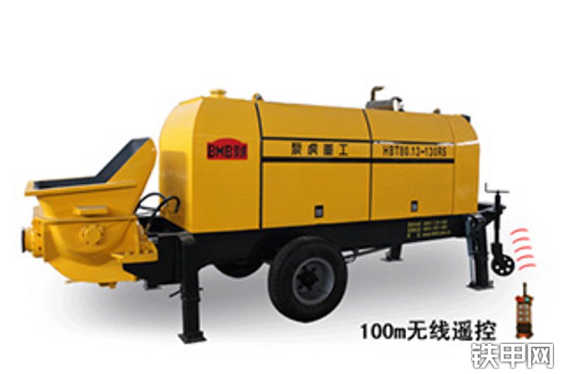 泵虎重工HBT80.13-130RS拖泵整机外观