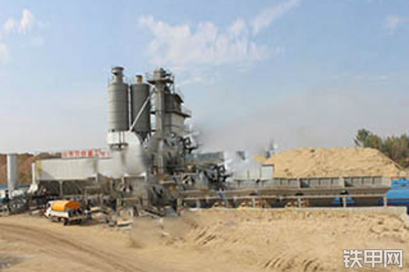 贝特LB5000沥青搅拌站整机外观