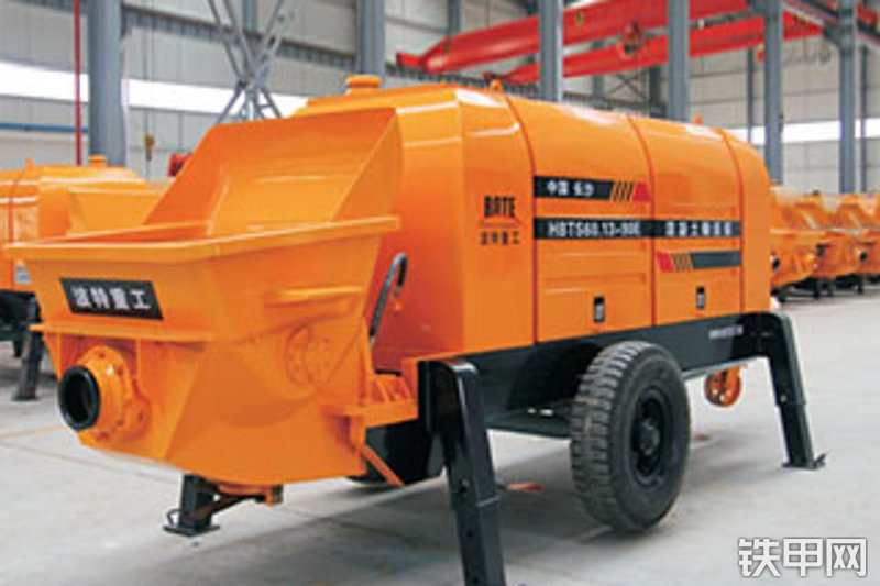 波特重工HBTS80.18-132E拖泵整机外观