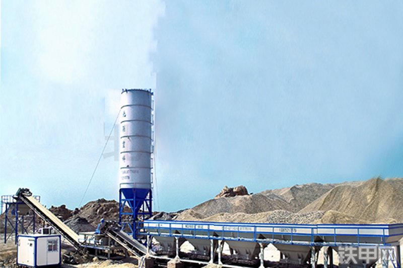 北联重工WCD500G稳定土拌合站整机外观