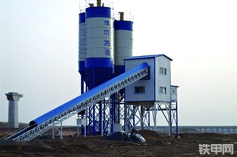 北方路通HZS90混凝土搅拌站整机外观