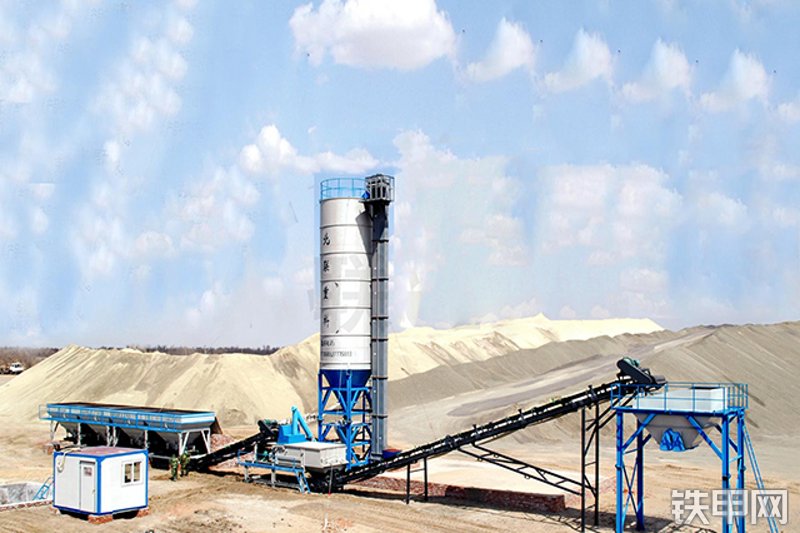 北联重工WCD800稳定土拌合站整机外观