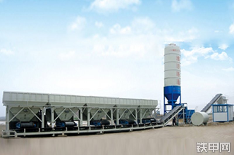 北方路通WCB500稳定土拌合站整机外观