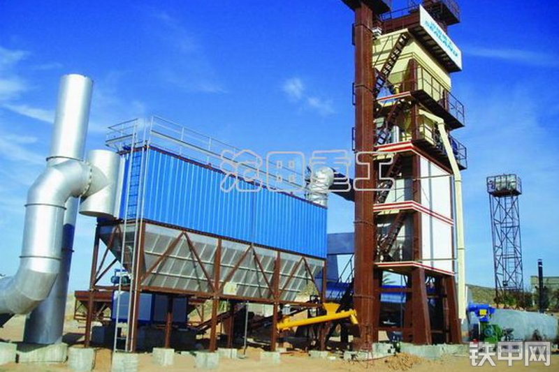 沧田重工LB2000B沥青搅拌站整机外观